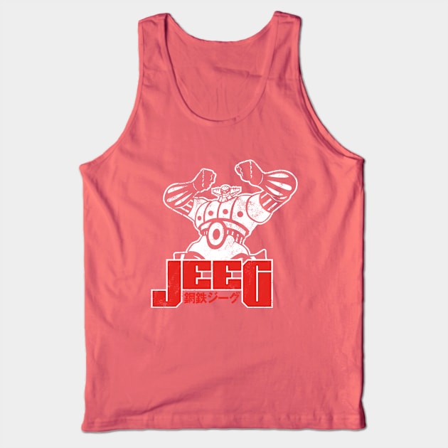 062 Jeeg Robot Tank Top by Yexart